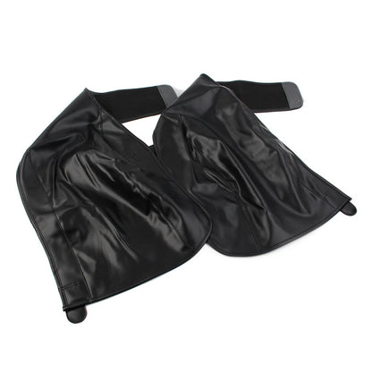 Black PU Leather Rear Trike Fender Bra for Harley Tri Glide Ultra Classic (2009-2023)