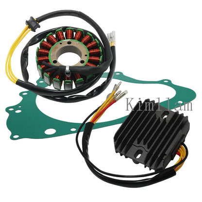 Stator Coil, Regulator Rectifier, Gasket for Suzuki GS450E, GS450L, GSX400E (1980-1983)