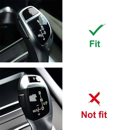 Black Gear Shift Knob P Button For BMW 3-6 series F30 F32 F10 F12