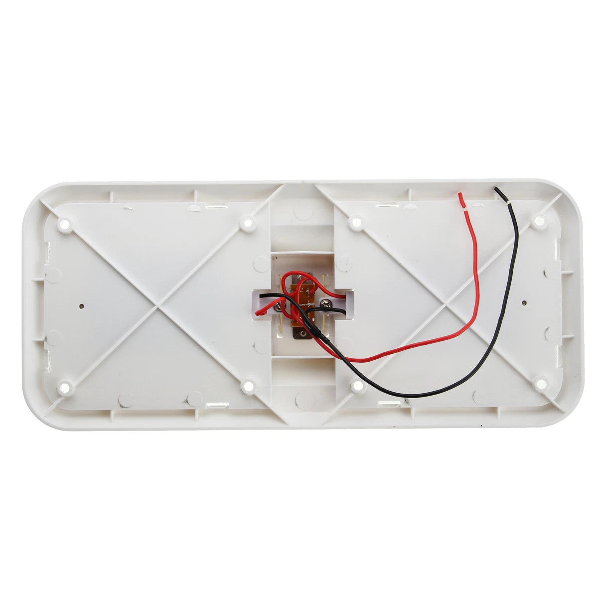 12V 48LED Interior Double Dome Ceiling Light for RV Boat Camper Trailer