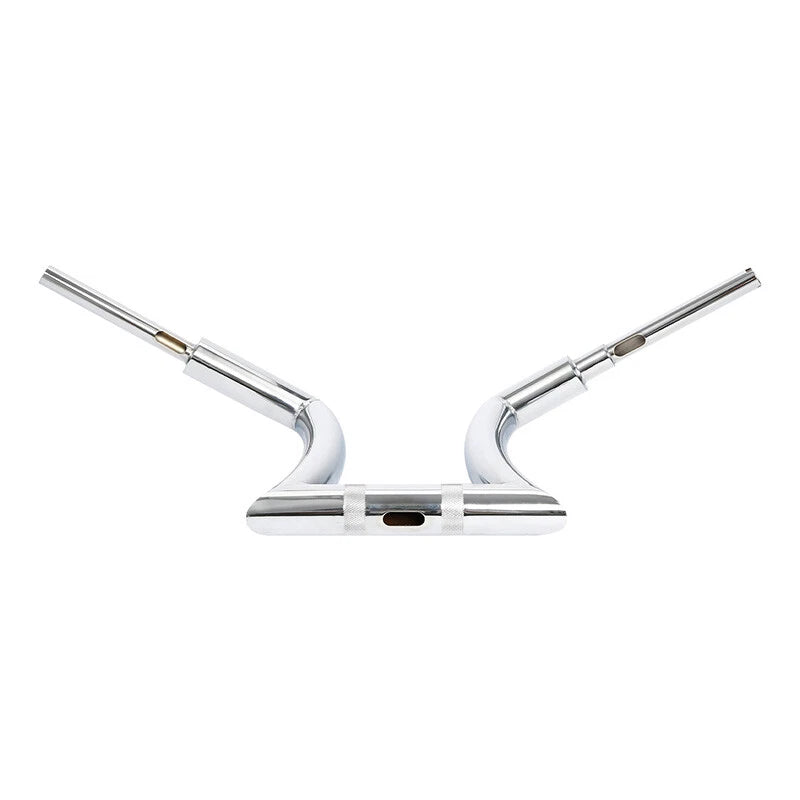 14in Rise 2in Hanger Bar Risers for Harley Softail Chrome