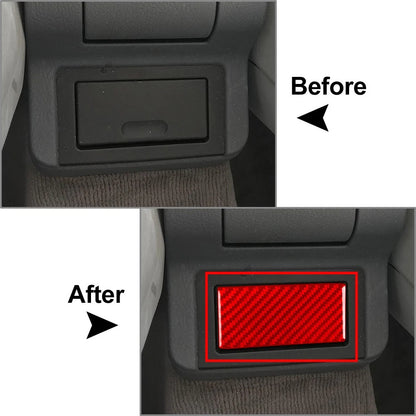 Carbon Fiber Rear Storage Box Panel Cover for BMW 3 Series E36 (1994-1996)