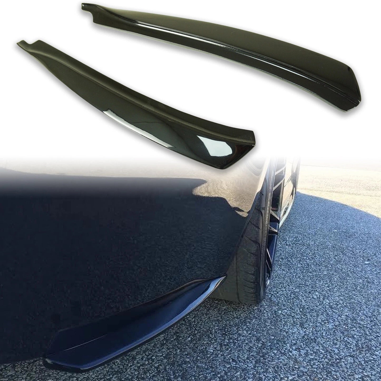 Rear Bumper Lip Splitter for BMW E60 M5 (2004-2010)