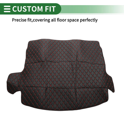Flat Face Cargo Liner Trunk Mat for Honda CR-V Hybrid (2017-2021) Black XPE