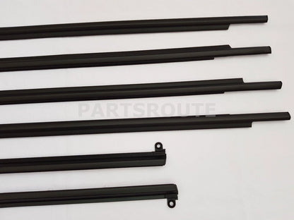 Quarter & Door Belt Moulding Matte Black for Toyota Prado GX470 (2003–2009)