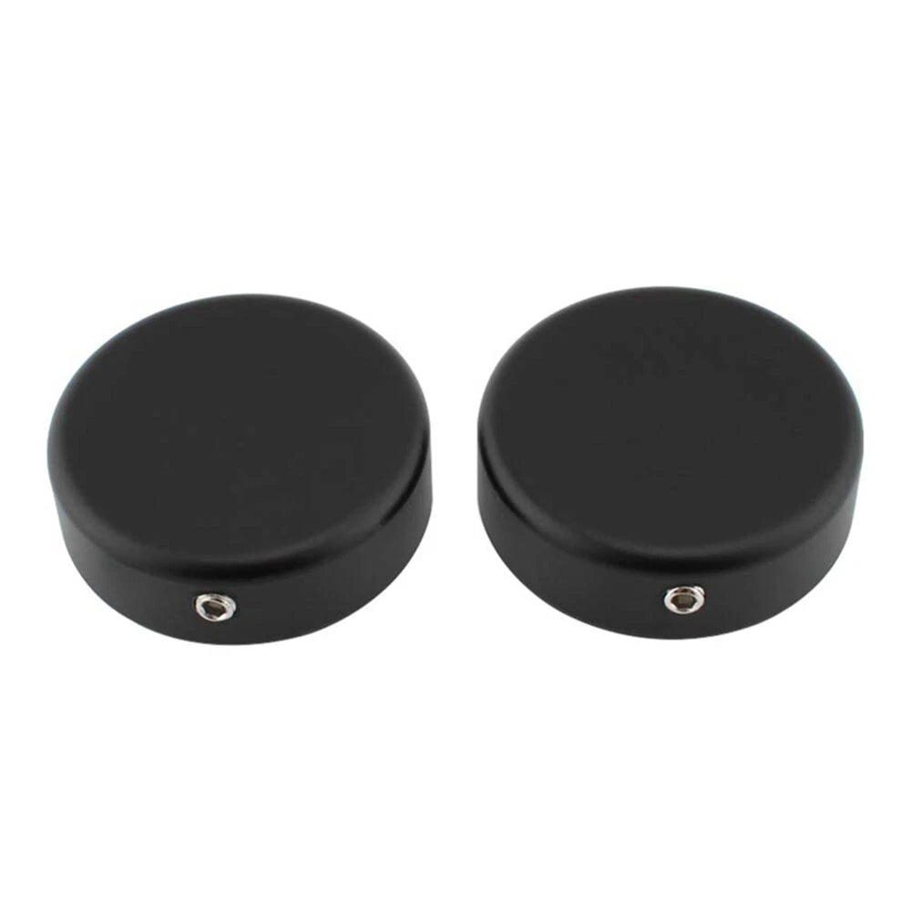 Black Upper Fork Stem Covers for Honda GB350 NC59 GB350S CB350 CB350S (2021+)
