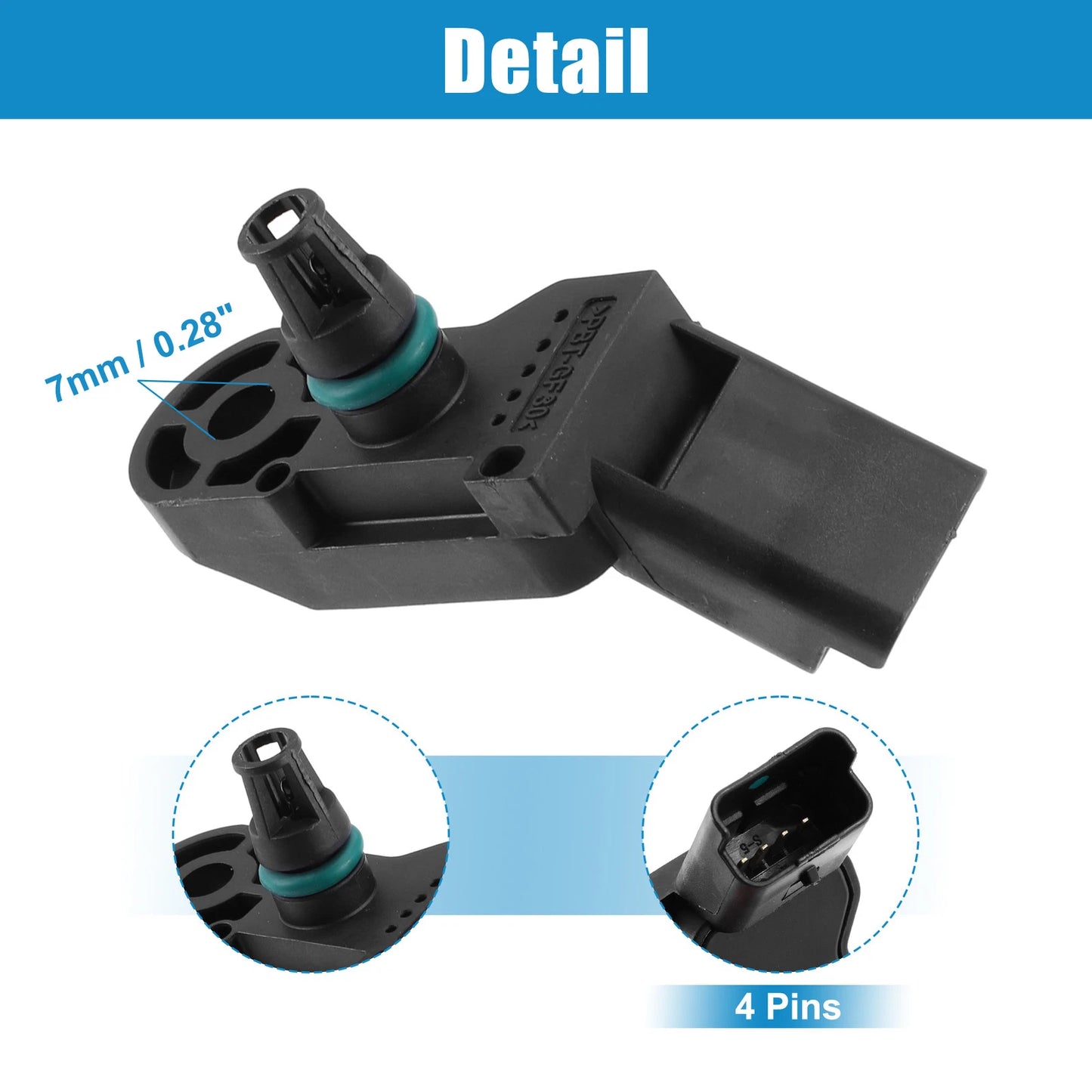Manifold Absolute Pressure Sensor for Peugeot 307, 407 & Citroen (2001-2014)