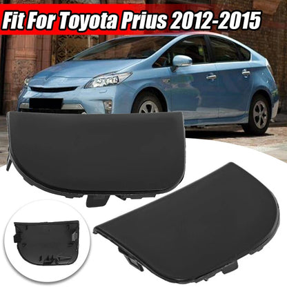 Front Tow Hook Bumper Eye Covers for Toyota Prius 2012-2015 (2 x Caps)