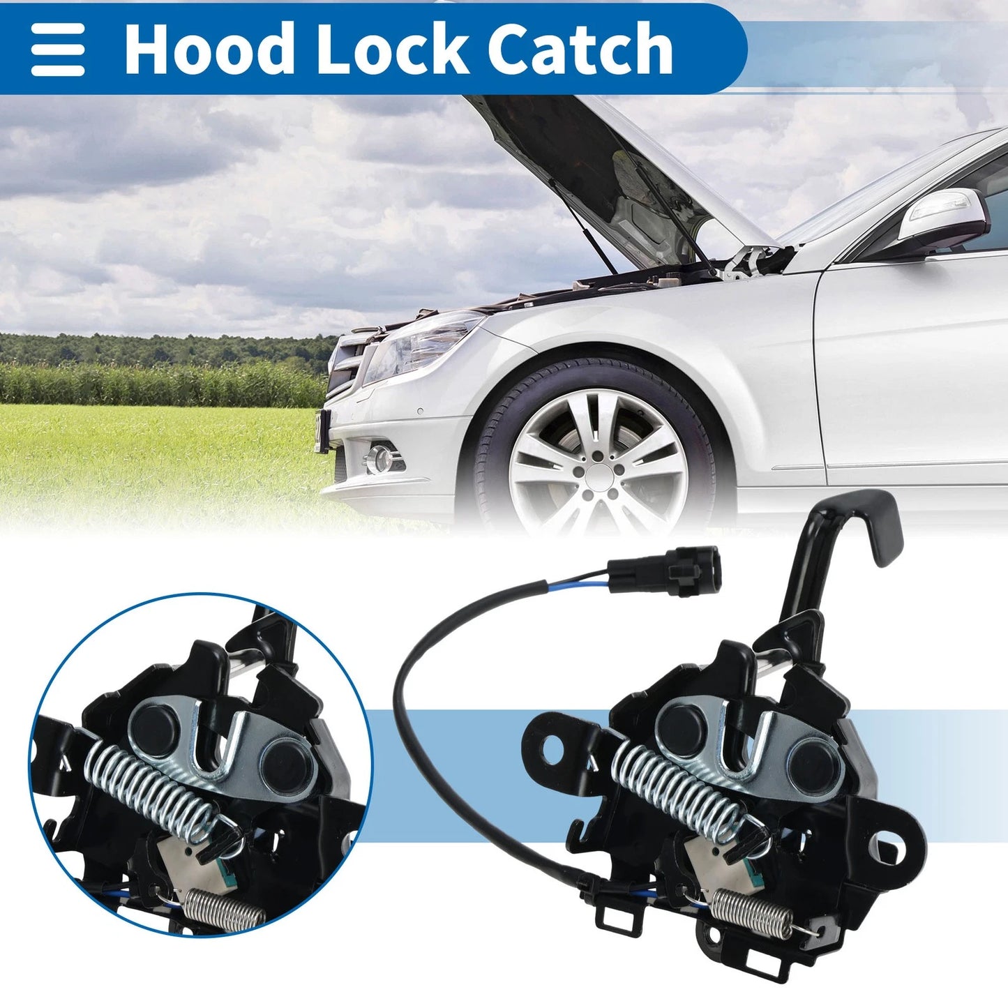 Hood Latch Assembly for Toyota 4Runner (2010-2024) 1 Pc