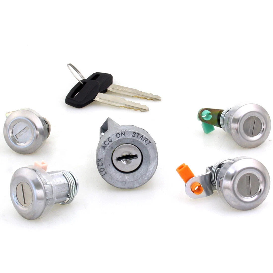 Ignition Door Fuel BootLid Lock Set for Toyota Corolla Levin 1982
