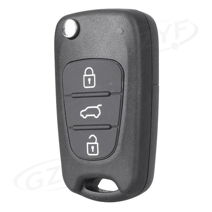 3-Button Remote Key Fob Shell Cover for KIA K2 K5 (2011-2020)