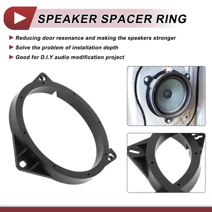 Speaker Spacer Rings for Nissan Murano (2003-2019) 6.5" Adaptor