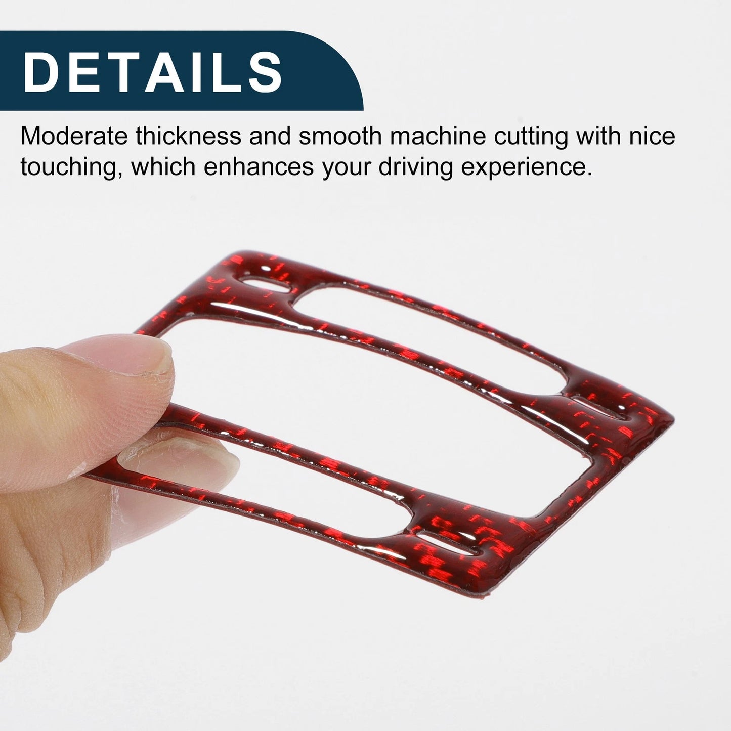 Air Vent Air Conditioning Outlet Frame Covers for BMW 6 Series E63 E64 (2004-2010)