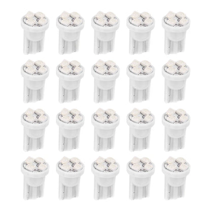 20pc T10 W5W 194 168 2825 4SMD 1252 LED Bulbs for Instrument Cluster Lights
