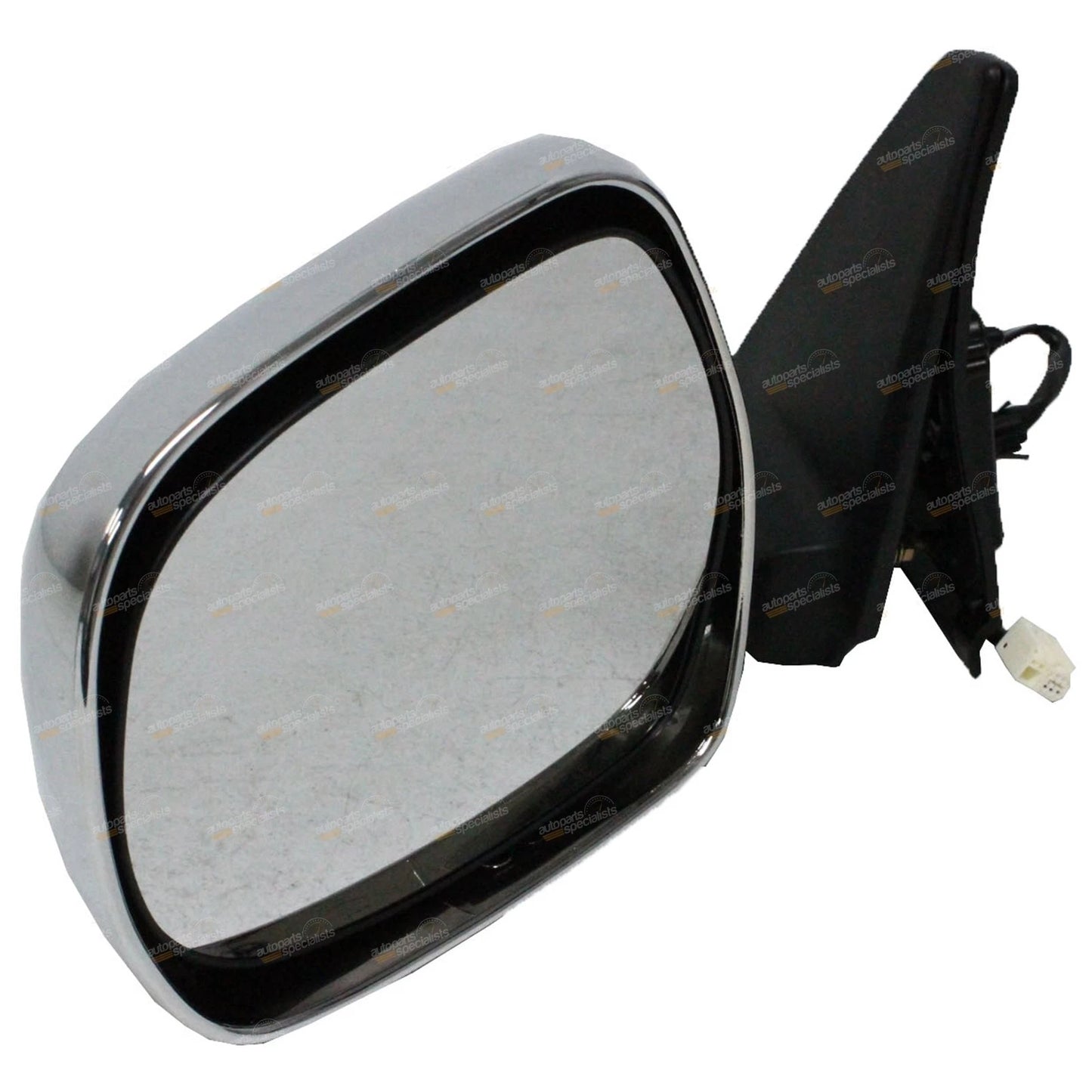 2 x LH+RH Chrome Electric Mirrors for Toyota Landcruiser Prado (2002–2009)