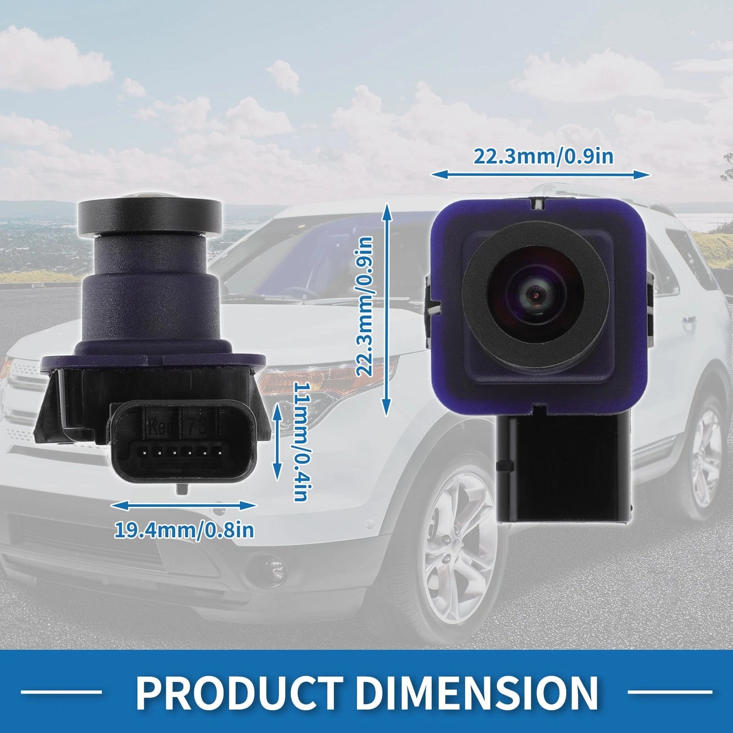 Rear View Park Assist Backup Camera for Ford Explorer (2013-2015)