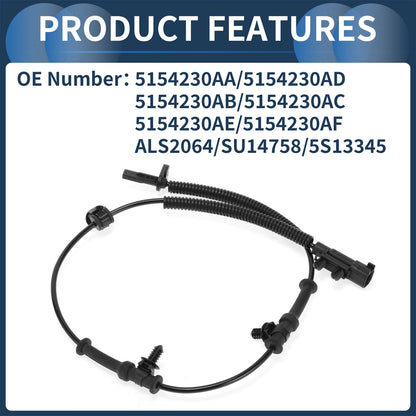 ABS Wheel Speed Sensor for Jeep Grand Cherokee Rear