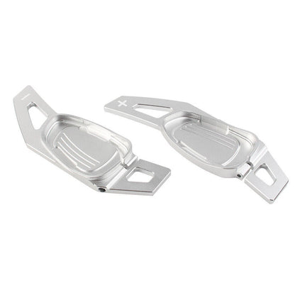 Aluminum Silver Shift Paddle Extensions for Audi A5/S5/SQ5 (2016)