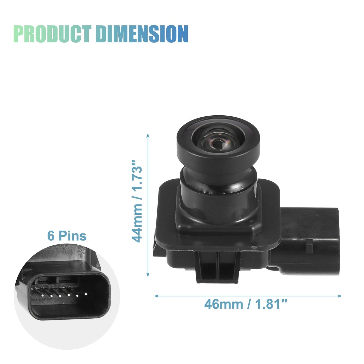 Rear View Backup Camera for Ford Transit Connect Titanium XL XLT (2014-2015)