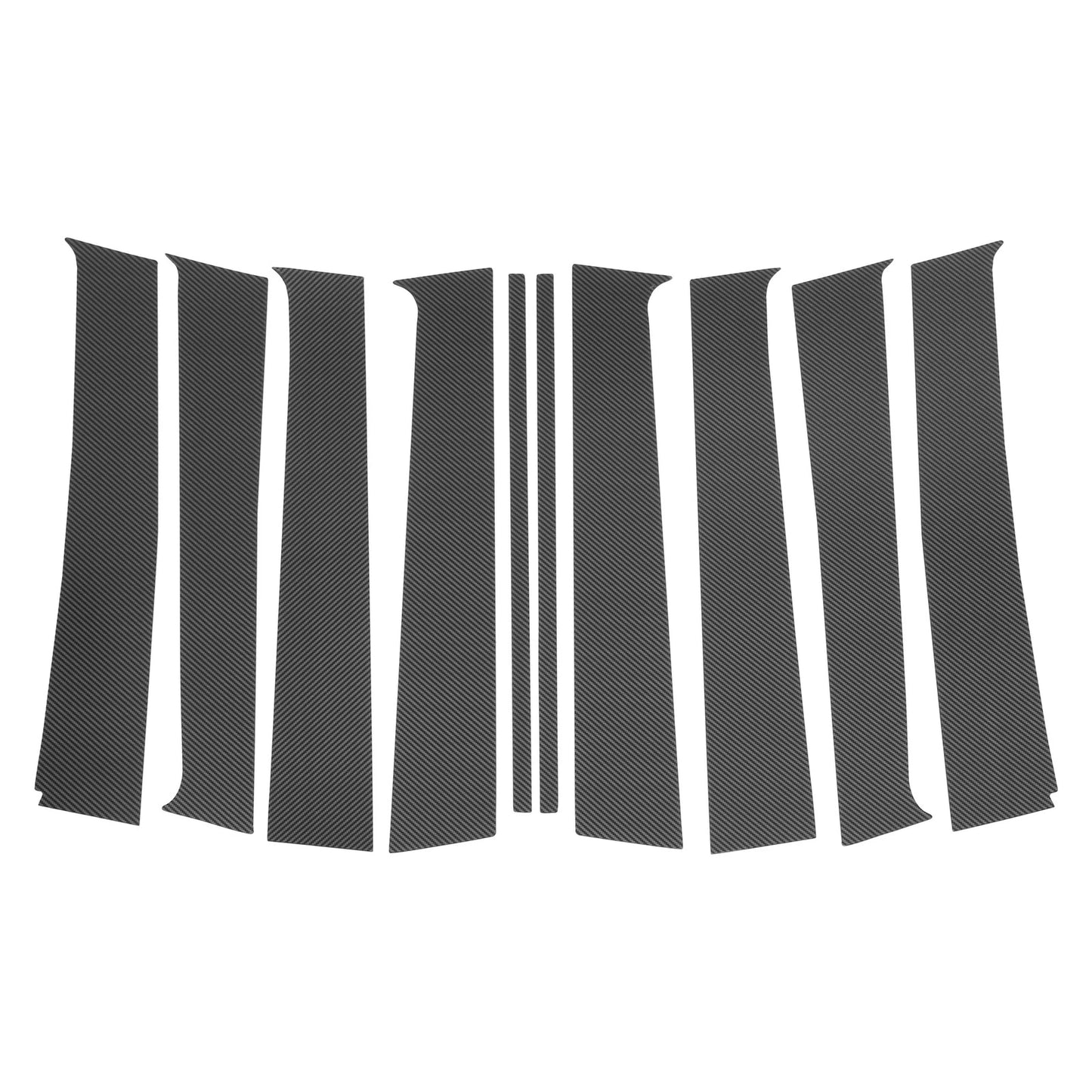 10pcs Door Pillar Window Trim for Jeep Grand Cherokee (2011-2023)