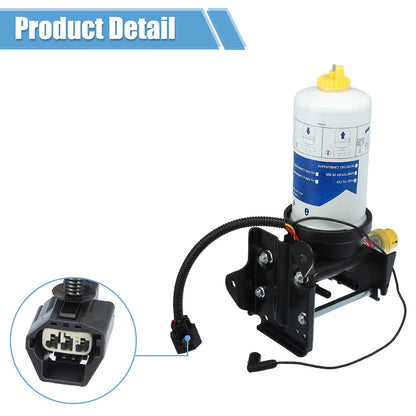 Diesel Filter Assembly for Ford Transit 2004-2014 (Black & White)