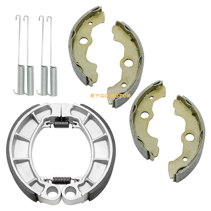Front/Rear Brake Shoes w Springs for Honda Foreman 400 TRX400FW (1995–2003)