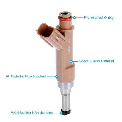 4 x Fuel Injectors for Toyota Corolla Matrix Scion 1.8L (2003-2013)