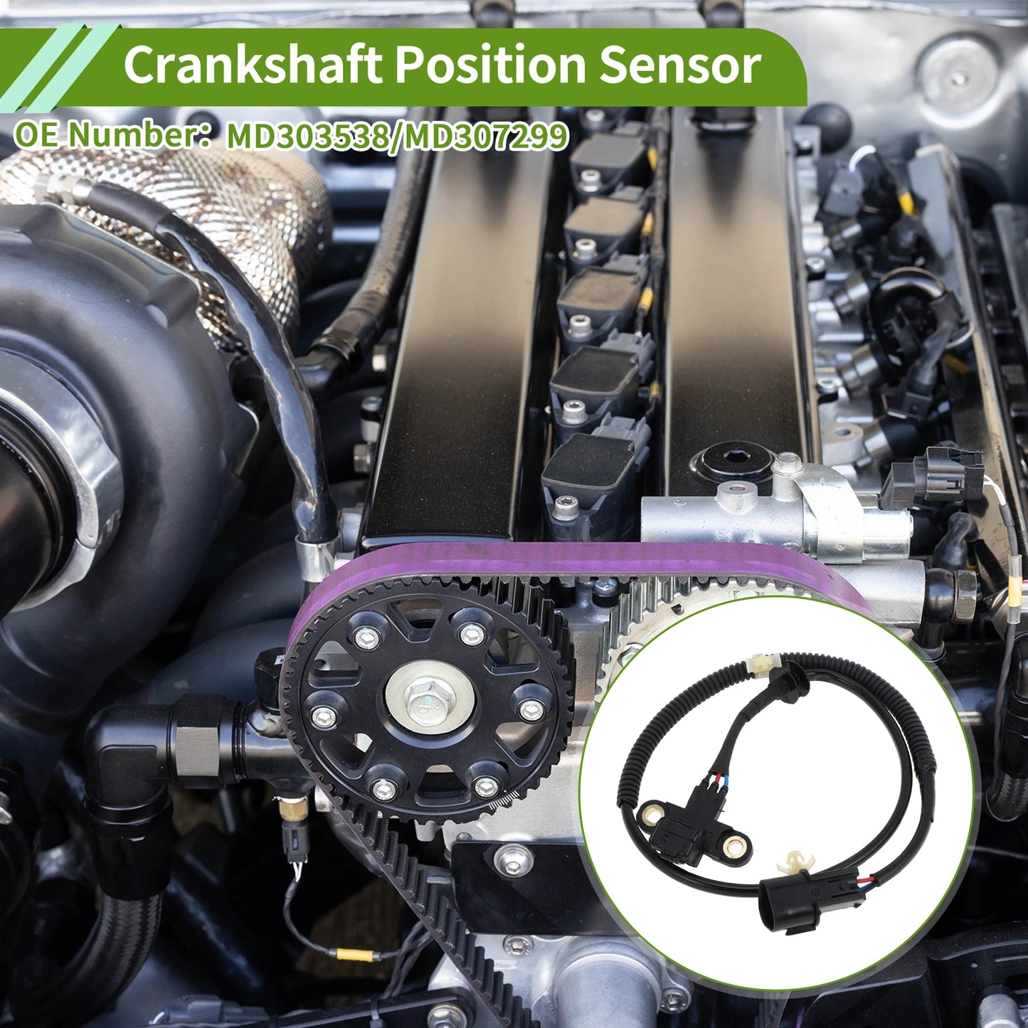 Crankshaft Position Sensor for Mitsubishi Mirage 1.8 (1995-1996)