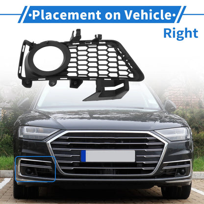 Front Right Fog Light Grill for BMW 3 Series (2012-2018) - 1 x Black