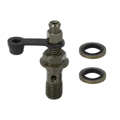 Banjo Bolt Bleeder Screw Fuel Line Fitting for Motorcycle