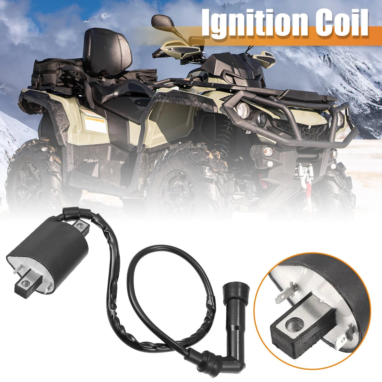 Ignition Coil for Yamaha Vstar 650 XVS650 (1998–2011)