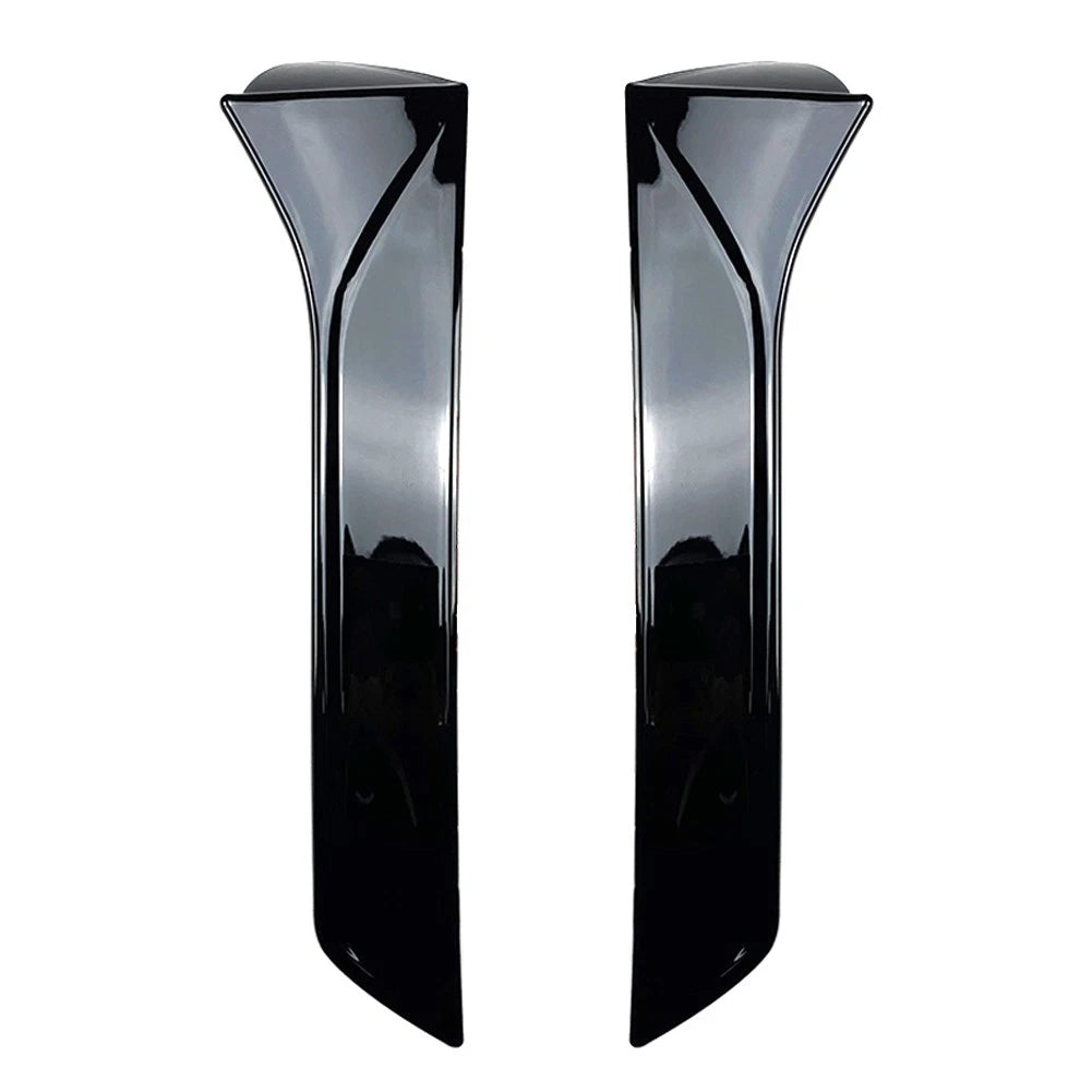 Glossy Black Rear Window Spoiler Side Wing Cover for SEAT Leon (2013-2019)