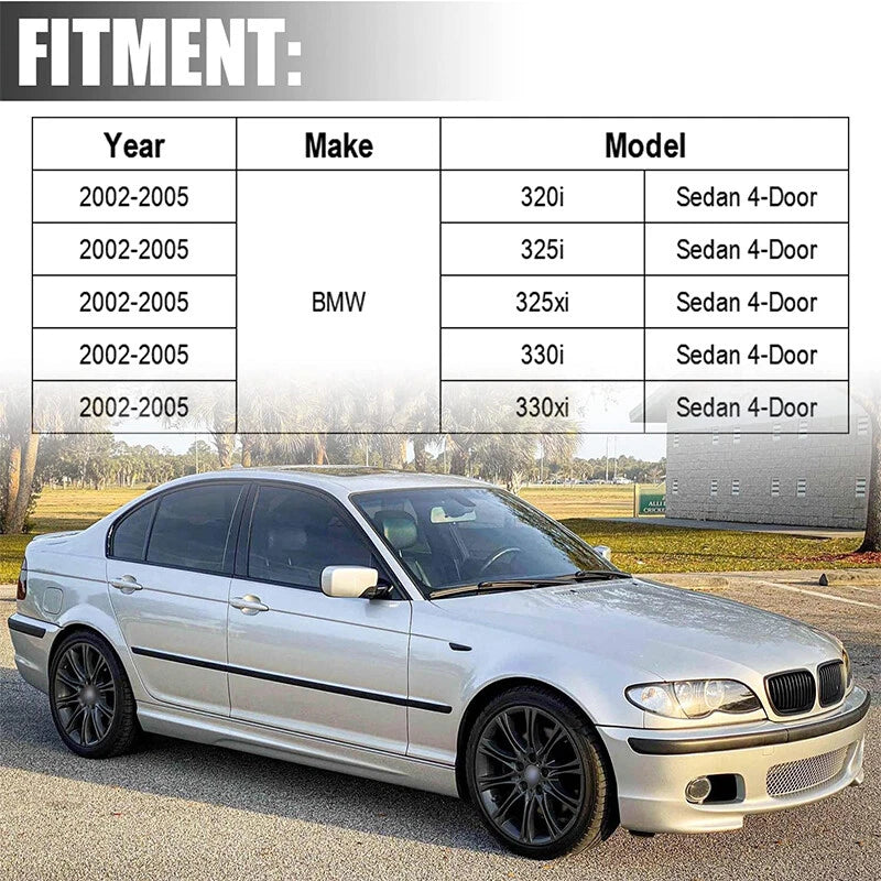 Clear Parking Light Turn Signal for BMW 3 Series E46 325i (2002-2005)
