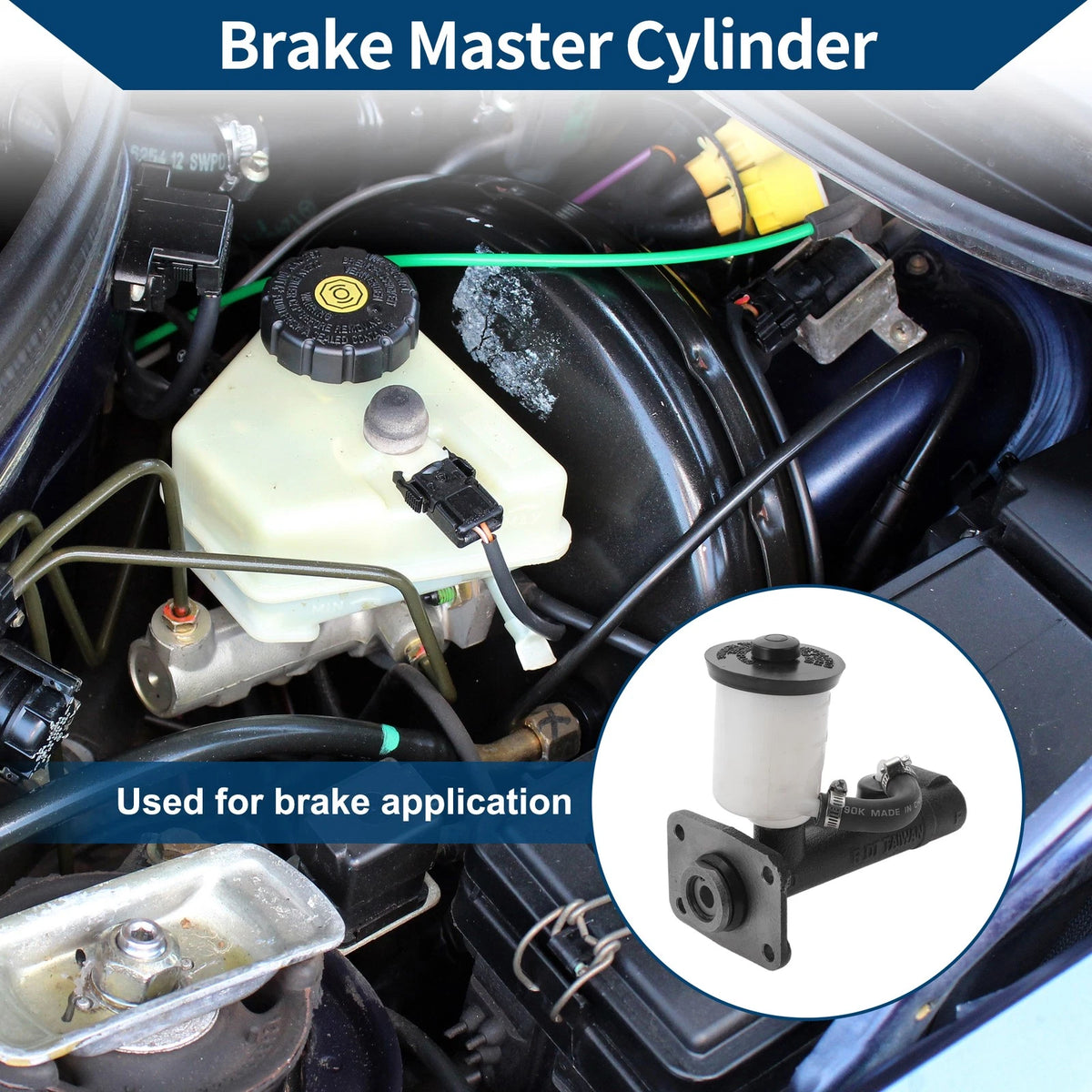 Brake Master Cylinder Reservoir for Toyota Pickup (1981-1988)