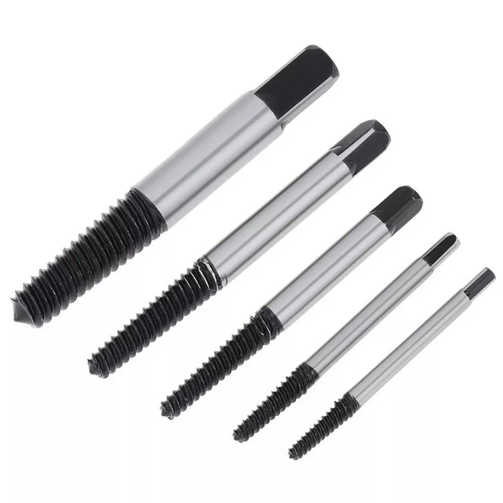 9PCS Left Handed Screw Extraction Tool Set for Efficient Repair Solutions