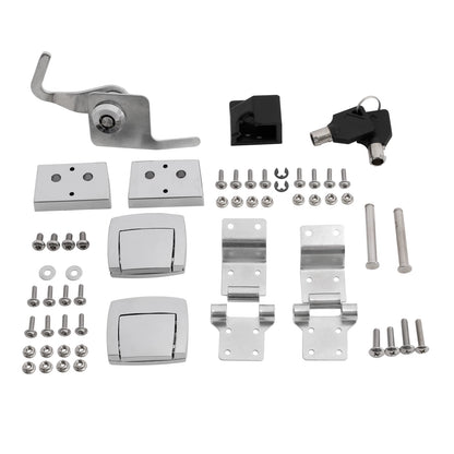 Trunk Latches Hinges Lock for Harley Touring Electra Glide (1988-2013)