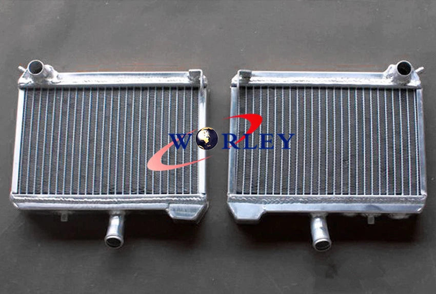 Aluminum Radiator + Red Silicone Hose for Honda Goldwing GL1500 (1996-2000)