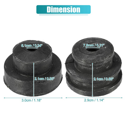 4 Pcs Rubber Pad Bushing for Honda