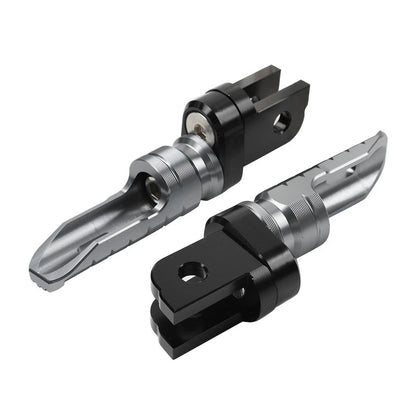 Grey Front Footrest Pegs for BMW R Nine T, F900R, F900XR (2020-2023)