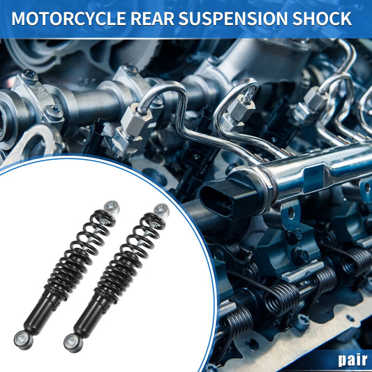 1 Pair / 320mm / Motorcycle Rear Suspension Shock for Motorcycle Black
