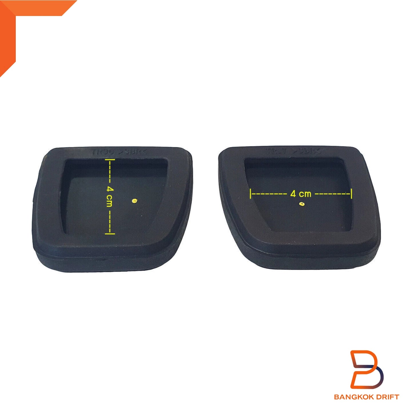 Clutch Brake Pedal Pads for Toyota Corolla, Camry, Hilux, Yaris, RAV4