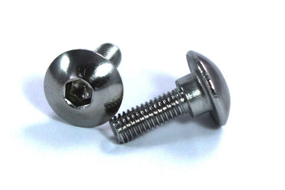 2x m5x16mm Stainless Fairing Bolts 3mm Shoulder for Triumph Sprint TT600 Daytona