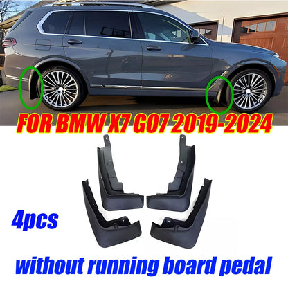 2 x Splash Guards for BMW X7 G07 (2019–2024)