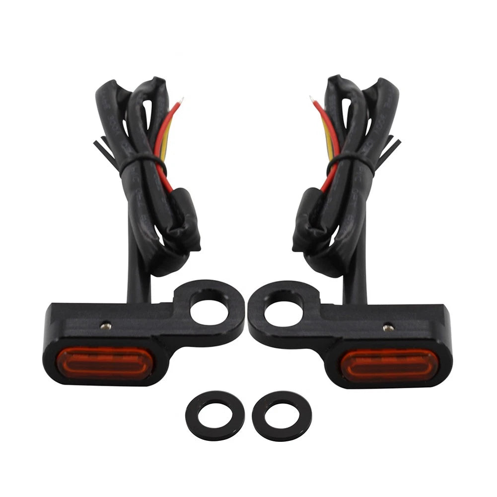 2 x Mini LED Front Turn Signal Indicator Lights for BMW R18 (2020-2023)