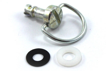 Dzus / Vierteldrehung Schnellverschluss / Verschluss 17mm D Clips