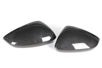 Carbon Style Side Wing Mirror Cap Covers for Audi A3 (2022–2025)