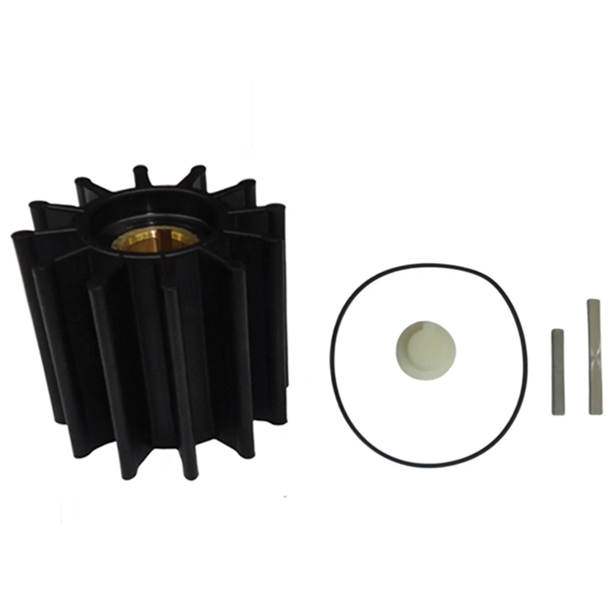 Impeller Kit for Sherwood 12 Blade P w/Gasket/O-Ring - Compatible with 17000K
