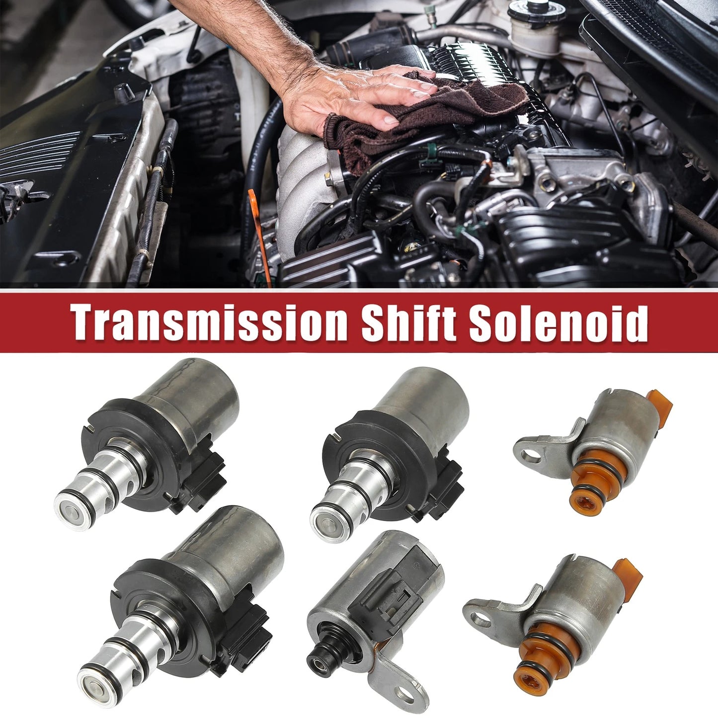 Transmission Shift Solenoid for Ford FNR5 5-Speed Main Valve Body