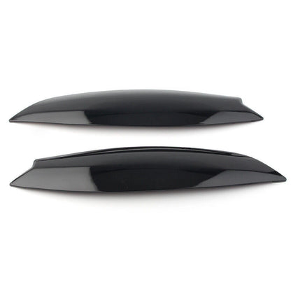 Glossy Black Headlight Eyelid Covers for VW Golf 5 R32 MK5 (2005-2007)
