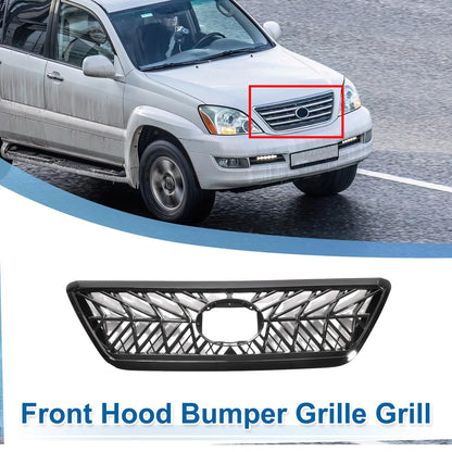 Front Upper Bumper Grille for Lexus GX470 (2003-2009) - TRD Black
